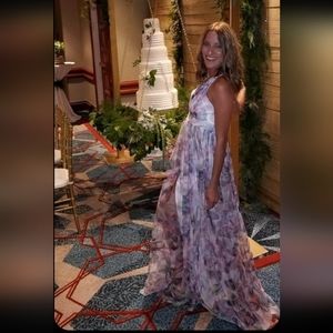 Floral night boutique dress